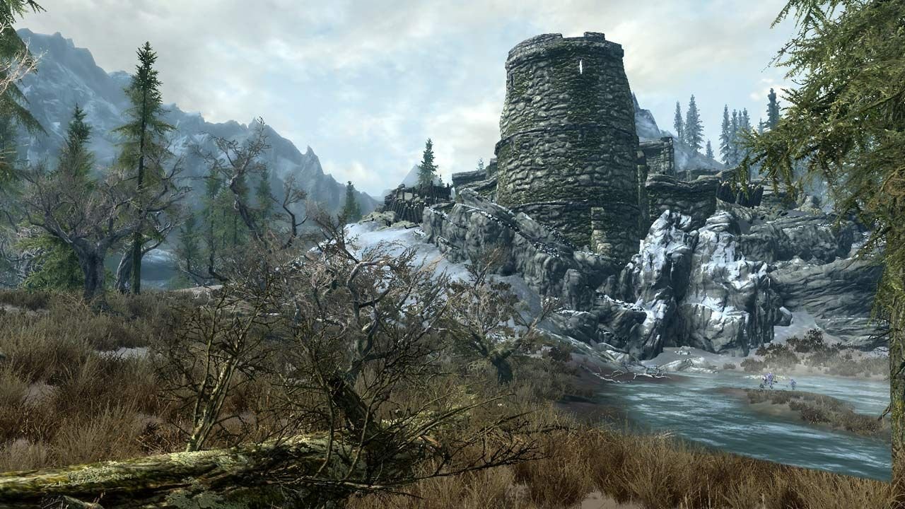 The Elder Scrolls V Skyrim Lil Ice fortress