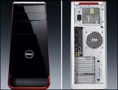 Dell Studio XPS 9000 Desktop PC front rear