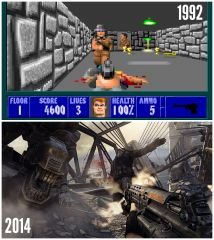 Wolfenstein: Antes y Ahora