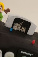 Nintendo 64 / Zelda: Ocarina of Time Cake