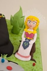 Nintendo 64 / Zelda: Ocarina of Time Cake