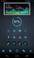 Galaxy Nexus 4 Home Screen